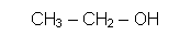 Text Box: CH3 – CH2 – OH